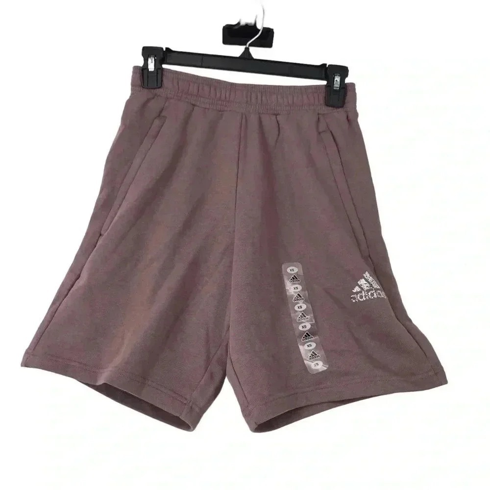 Adidas Originals Stadium Fleece Shorts XS Badge of Sport Recycled Men’s Pockets